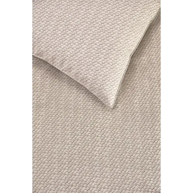 Riviera Maison Dekbedovertrek Bambu  Zand 140x200/220 cm