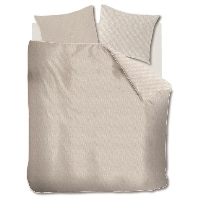 Riviera Maison Dekbedovertrek Bambu  Zand 200x200/220 cm