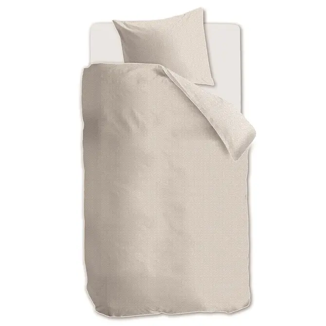 Riviera Maison Dekbedovertrek Bambu  Zand 240x200/220 cm