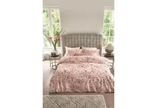 Riviera Maison Taie d'oreiller Blushing Blooms Rose 60x70 cm