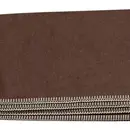 David Fussenegger David Fussenegger SYLT coton plaid uni 200x140 cm mocca