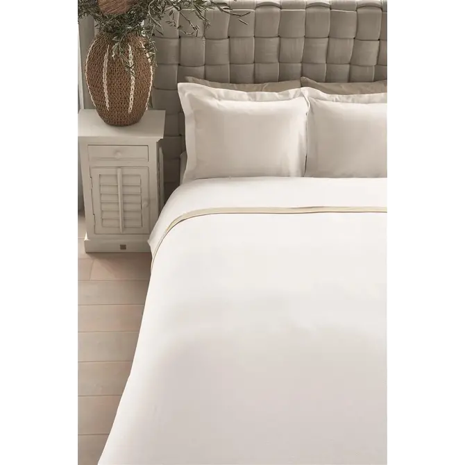 Riviera Maison Taie d'oreiller Ease White 60x70 cm