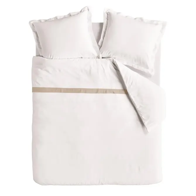 Riviera Maison Kussensloop Ease  Wit 60x70 cm Riviera Maison Kussensloop Ease  Wit 60x70 cm