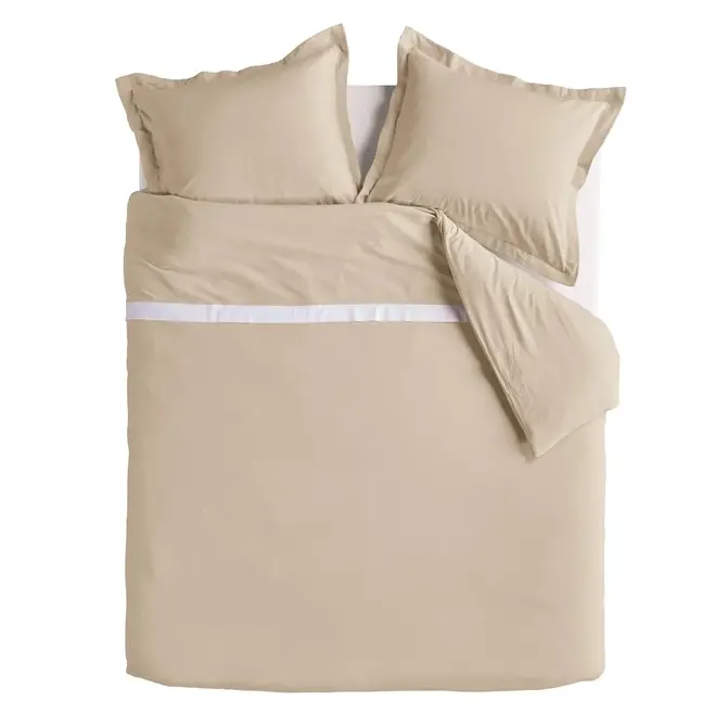 Riviera Maison Taie d'oreiller Ease Sand 60x70 cm