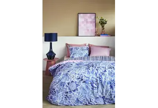Oilily Florence Dekbedovertrek  Blauw 260x200/220 cm