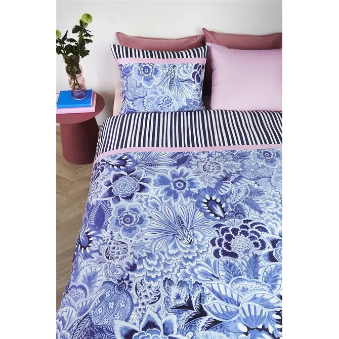 Oilily Florence Housse de couette Bleu 260x200/220 cm