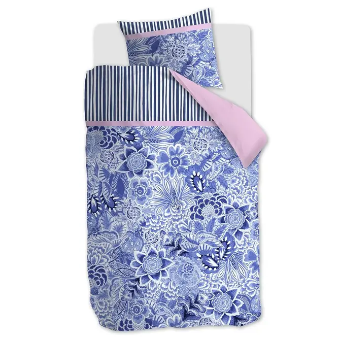 Oilily Florence Dekbedovertrek  Blauw 260x200/220 cm