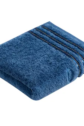 Vossen Handdoek Cult de Luxe 4690 Donker Blauw 50x100