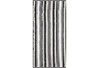 Cawo Delight Streifen Douchelaken 70x140 platin