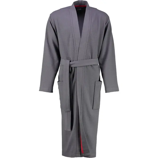 Cawö 816 Peignoir kimono pour hommes - anthrazit-72 46/48