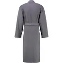 Cawö Cawö 816 Heren kimono badjas - anthrazit-72  46/48