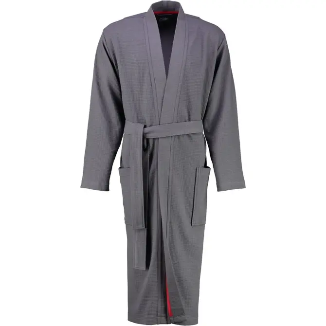 Cawö 816 Peignoir kimono pour homme - anthrazit-72 50/52