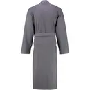 Cawö Cawö 816 Heren kimono badjas - anthrazit-72  58/60