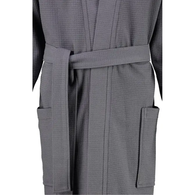 Cawö 816 Peignoir kimono pour hommes - anthrazit-72 58/60