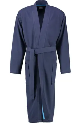 Cawö 816 Peignoir kimono pour hommes - marine-14 46/48