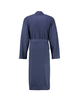 Cawö 816 Heren kimono badjas - marine-14  54/56