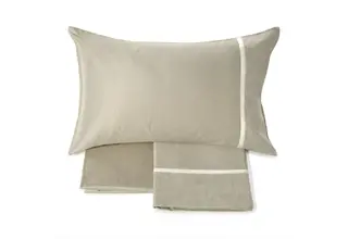 Fazzini dekbedovertrek Galuchat  beige 200x200/220