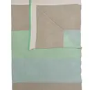 Pip Studio Pip Studio Blockstripe Throw - Light Green 130x170 cm