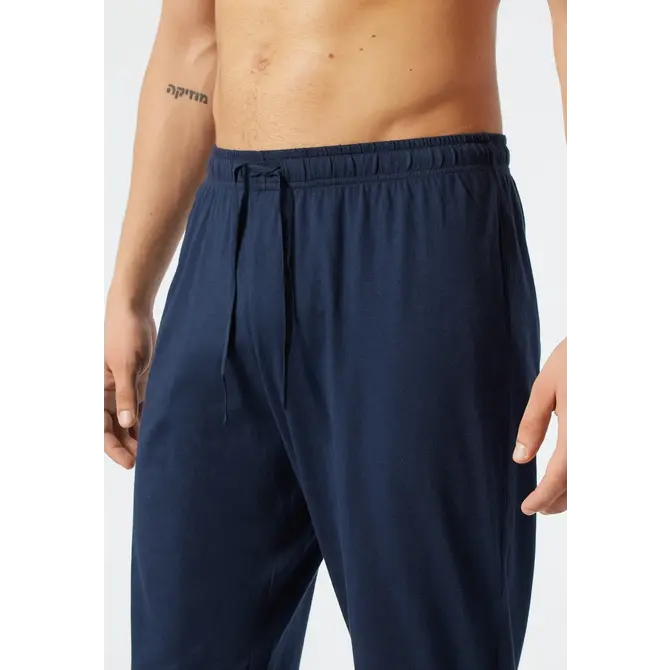 Schiesser Pyjama long gris mélangé 178102 54/XL