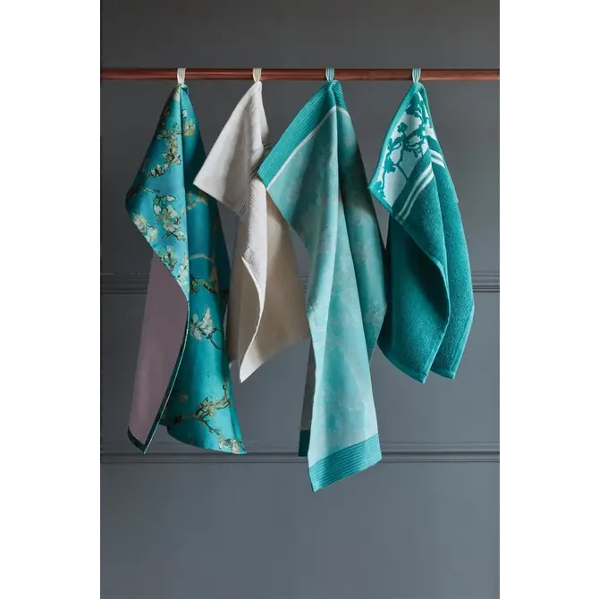 Beddinghouse x Van Gogh Museum Serviette de bain Fleurir Offwhite