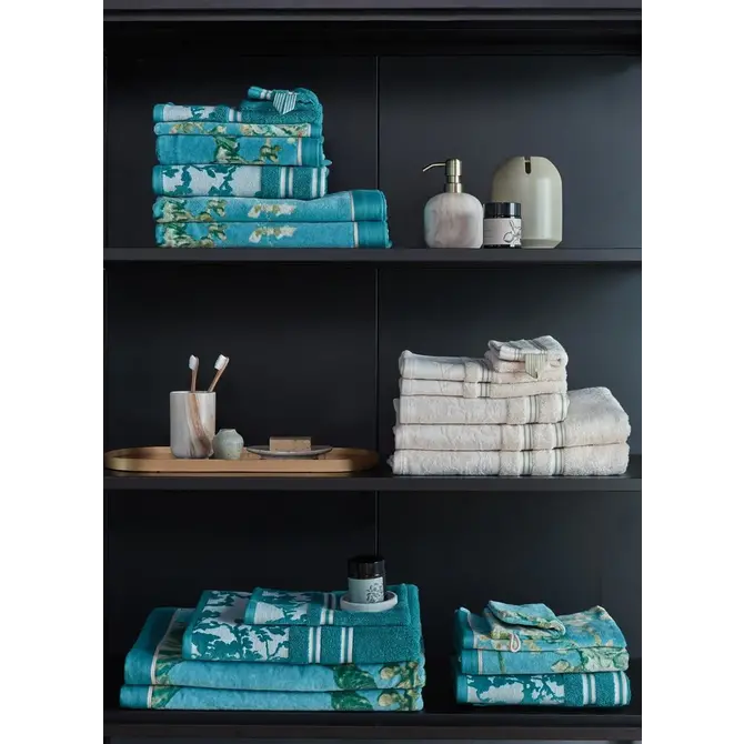 Beddinghouse x Van Gogh Museum Serviette de bain Fleurir Offwhite