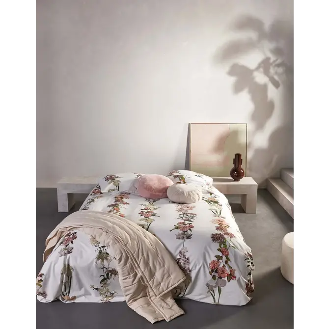 Essenza Dorena Housse de couette blanche 200x200/220