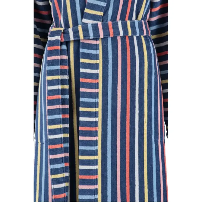 Cawö Dames Badjas 3343 Blau-multi  36