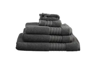 Beddinghouse Sheer Serviette de toilette Anthracite 30x50 cm