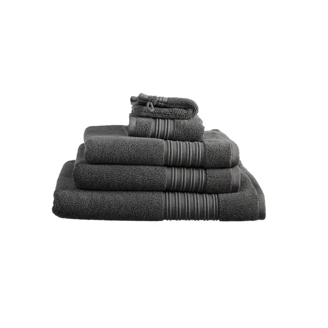 Beddinghouse Sheer Serviette de toilette Anthracite 30x50 cm