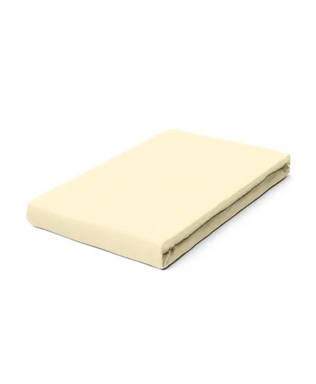 Schlafgut Pure Jersey Boxspring Hoeslaken XL - 180x200 - 200x220 132 Yellow Light