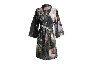 Essenza Sarai Fleur Festive Kimono Blooming black L