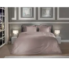 Heckett & Lane Punto housse de couette 200x200/220 Canyon Rose