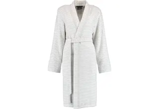 Cawö Dames Badjas 1214 Weiss-silber  46