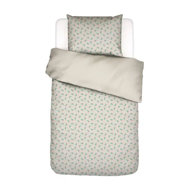 Covers & Co Lily melody Dekbedovertrek Tofu 200x200/220 Covers & Co Lily melody Dekbedovertrek Tofu 200x200/220
