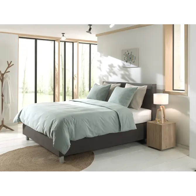 Jaune Chambray Housse de couette 240x200/220 Jade Green