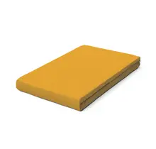 Schlafgut Pure Jersey Topper Fitted Sheet XL - 180x200 - 200x220 196 Yellow Deep