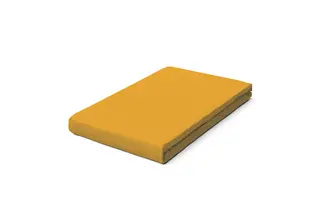 Schlafgut Pure Jersey Topper Fitted Sheet XL - 180x200 - 200x220 196 Yellow Deep