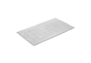 Vossen Tapis de bain Large Exclusive Light Grey 67x120