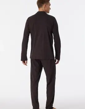 Schiesser Pyjama Long anthracite 180272 50/M