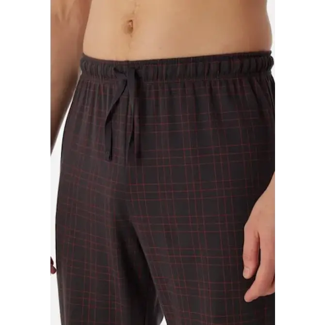 Schiesser Pyjama long anthracite 180272 50/M