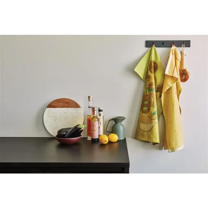 Beddinghouse x Van Gogh Museum Sunflower Tea Towel Yellow