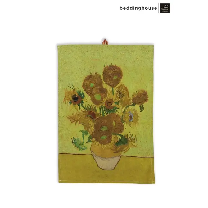 Beddinghouse x Van Gogh Museum Torchon Tournesol Jaune