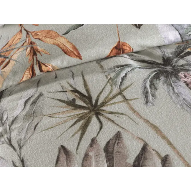 Heckett & Lane Areca Dekbedovertrek 240x200/220 Green