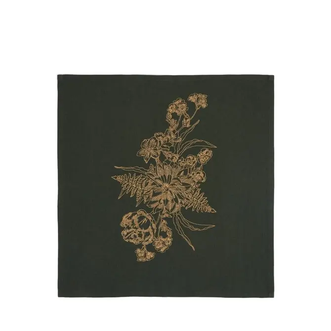 Essenza Masterpiece Napkin – Dark green