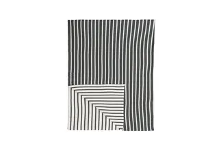 Marc O'Polo plaid Arre anthracite 130x170