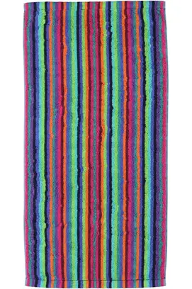 Cawo Lifestyle Streifen Handdoek 7048 Multi-84 50x100