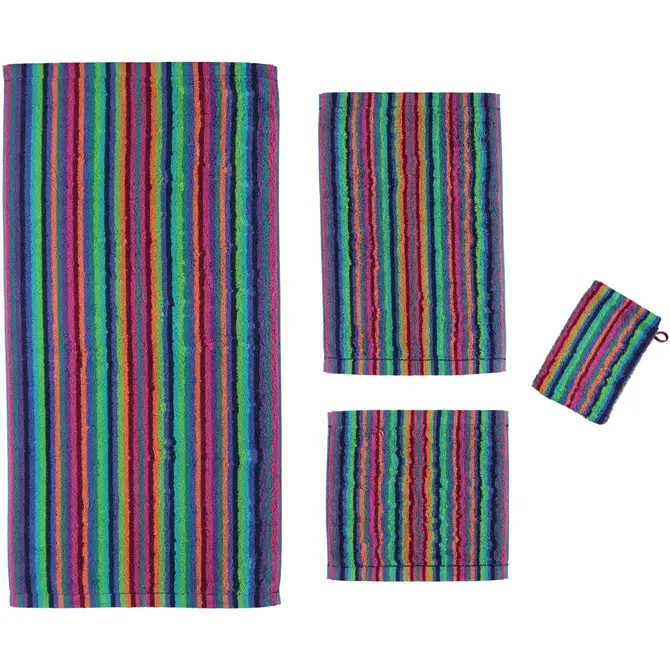 Cawo Lifestyle Streifen Serviette 7048 Multi-84 50x100 Cawo Lifestyle Streifen Serviette 7048 Multi-84 50x100