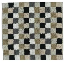 Cawo Lifestyle Karo Gezichtsdoekje 7047 Kiezelsteen-37 30x30