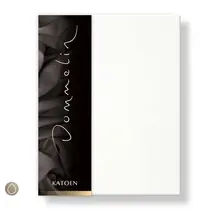 Dommelin katoen Hoeslaken Eenpersoons Donkergrijs 90x210