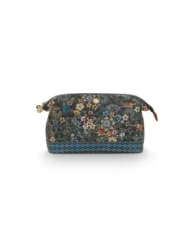 Pip Studio Cooper Cosmetic Purse Large Tutti i Fiori Blue 26x18x12cm